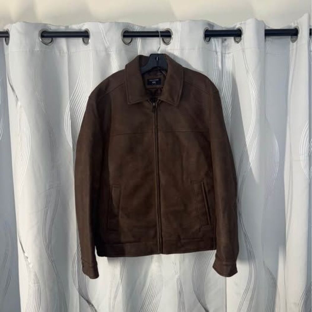 Dockers Brown Leather Jacket